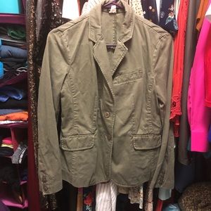 JCrew Army Green Jacket